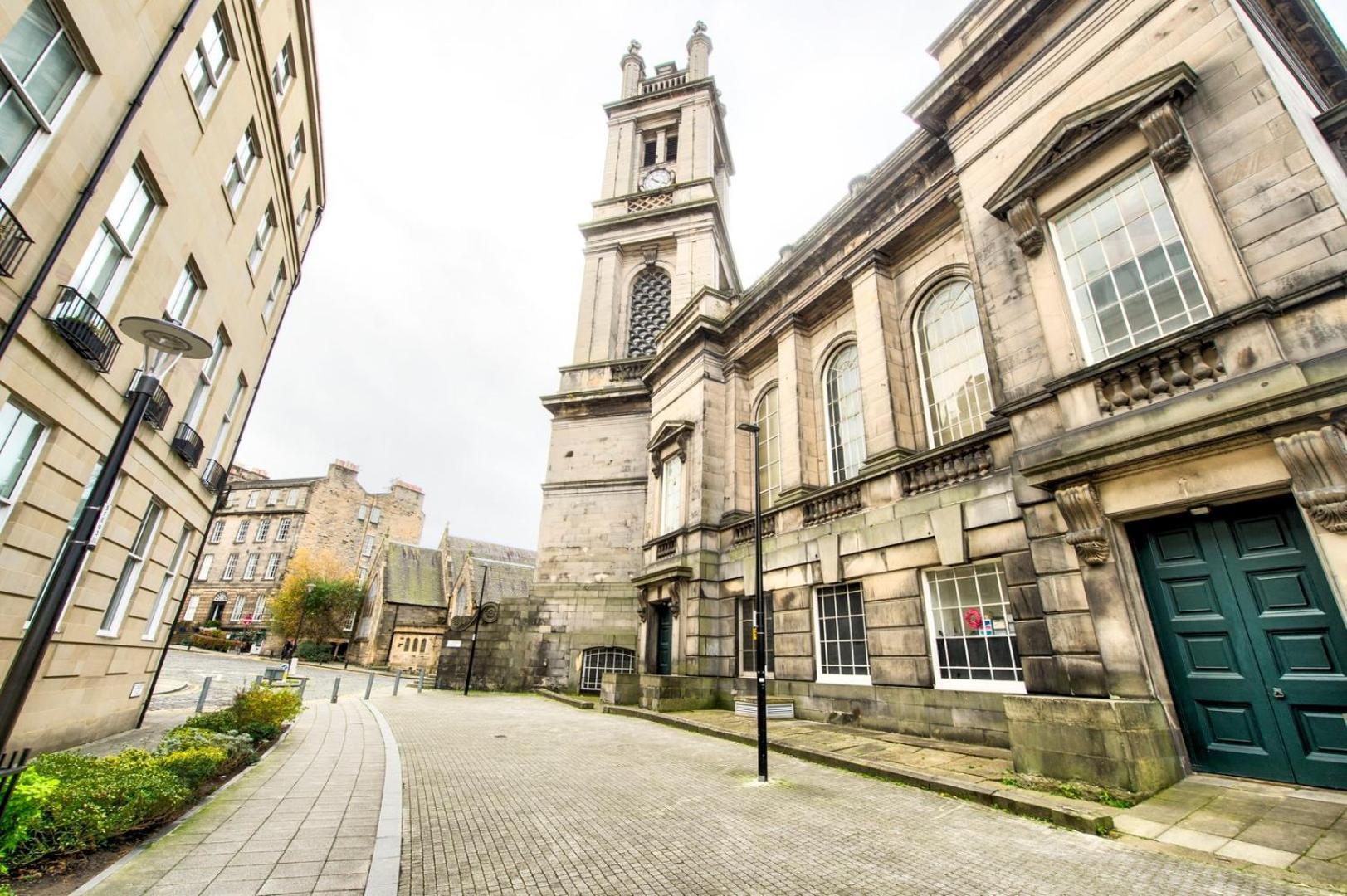 Guestready - Beautiful New Town Studio, With Patio Edimburgo Exterior foto