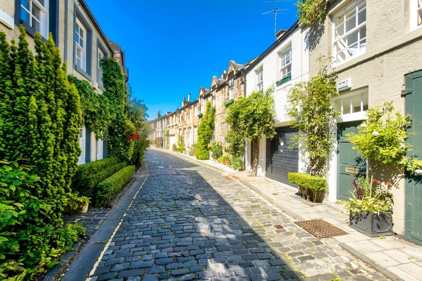 Guestready - Beautiful New Town Studio, With Patio Edimburgo Exterior foto